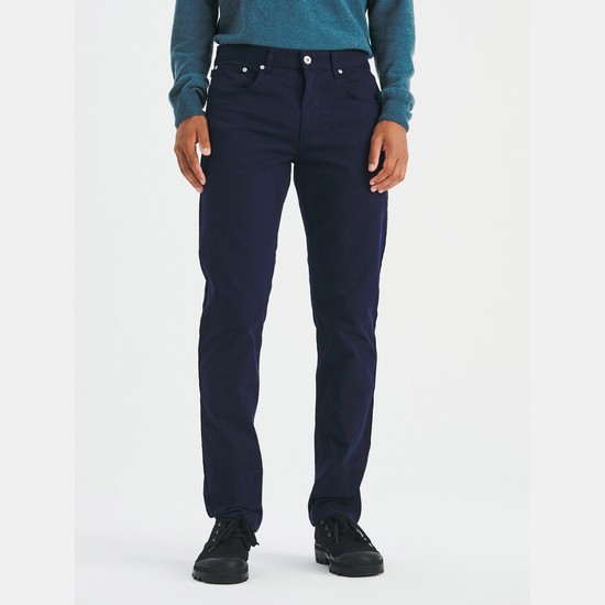 Aigle The Traditional 5-pocket Pants Men Navy ZA-78463